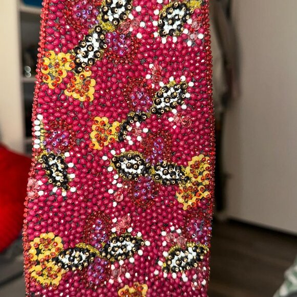 ZARA BEADED SASH BELT-NWT - Picture 2 of 7